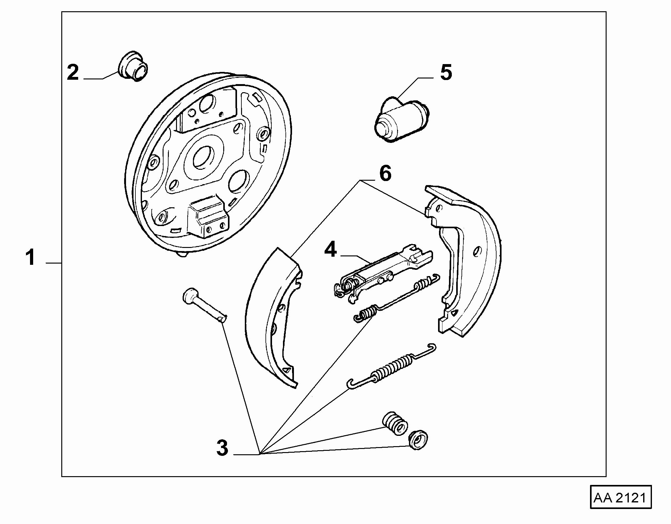FCA 51924924 - Set saboti frana allinparts.ro