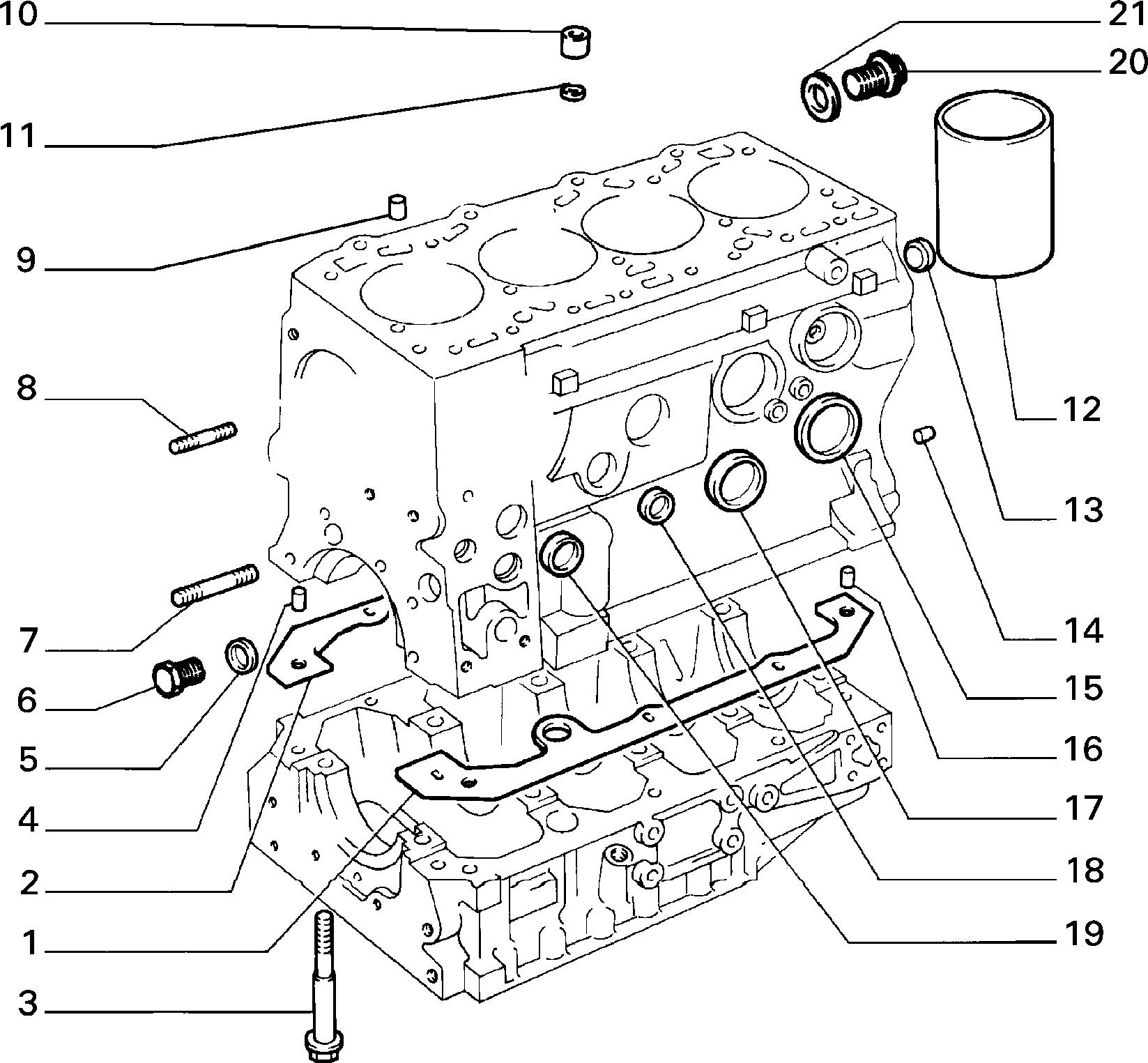 FCA 4860109 - Camasa cilindru allinparts.ro