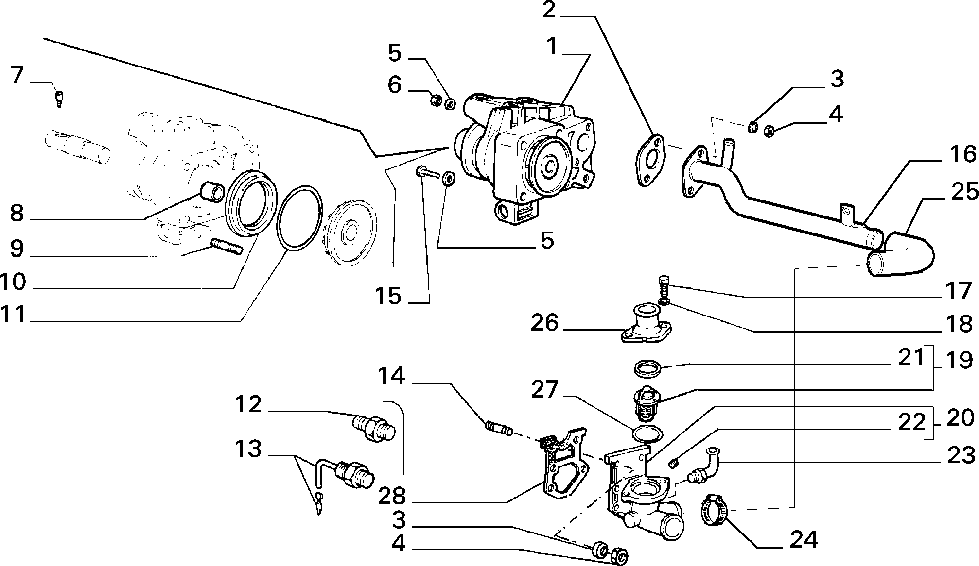 FCA 4448131 - Senzor,temperatura lichid de racire allinparts.ro