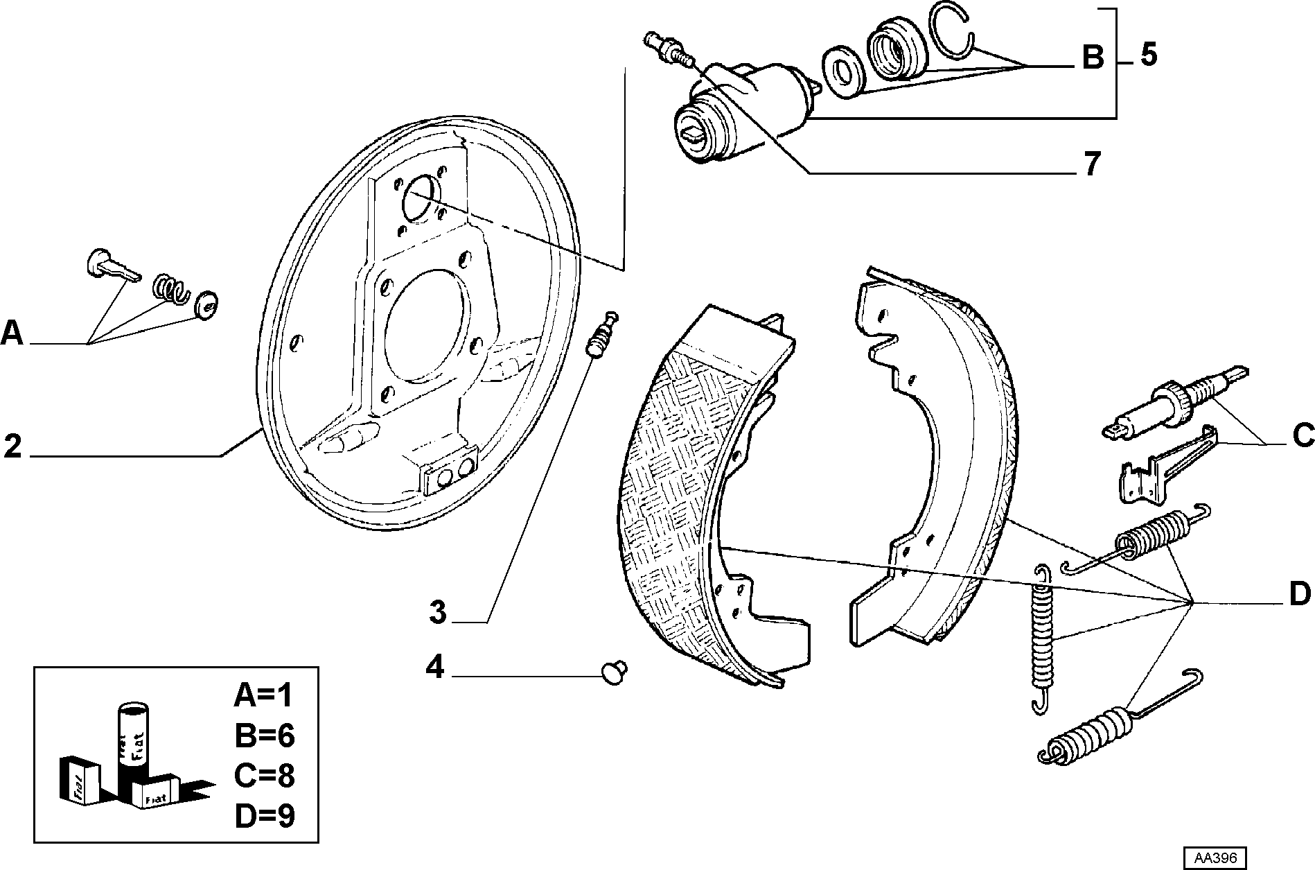 FCA 71739132 - Cilindru receptor frana allinparts.ro