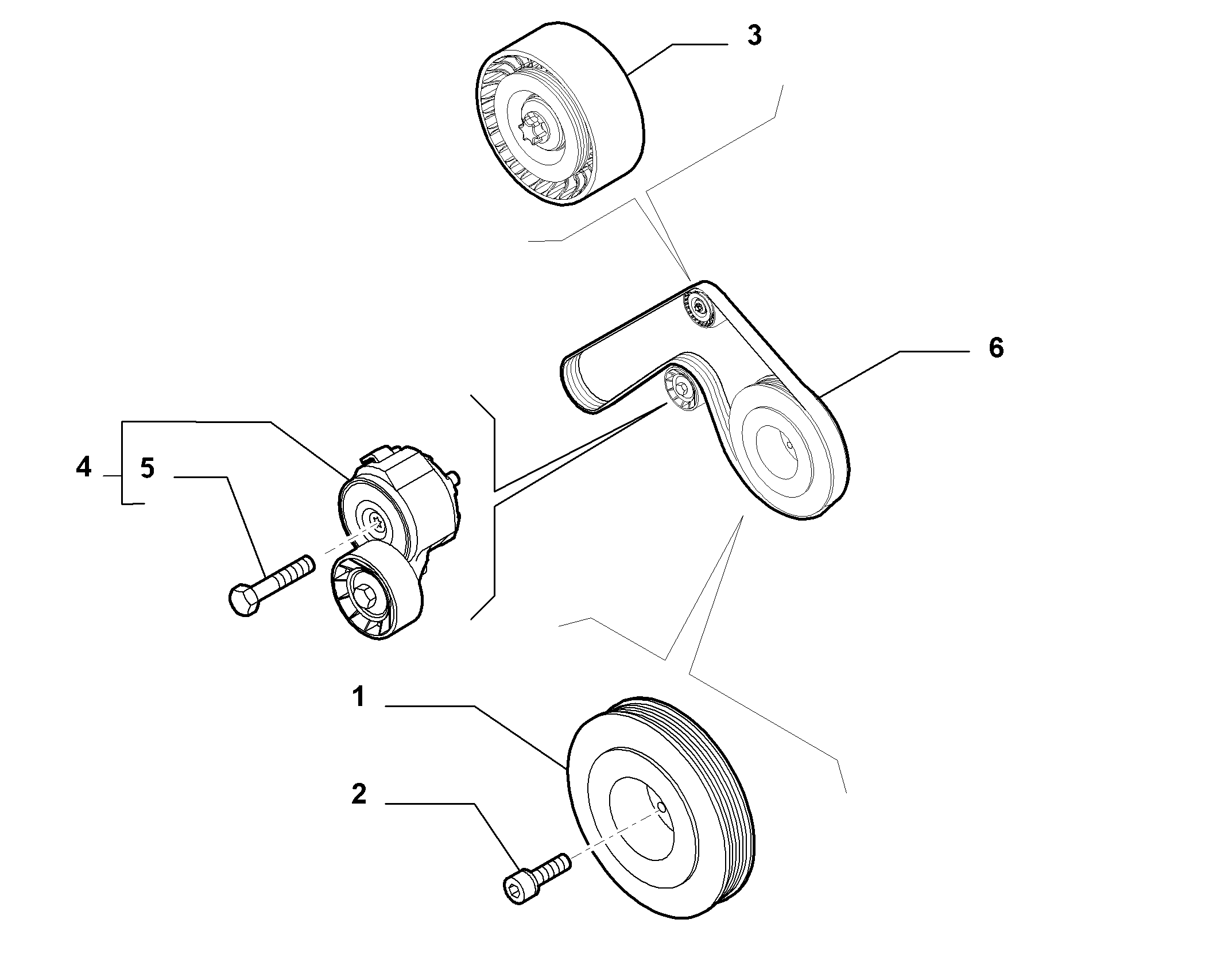 FCA 55214492 - Curea transmisie cu caneluri allinparts.ro