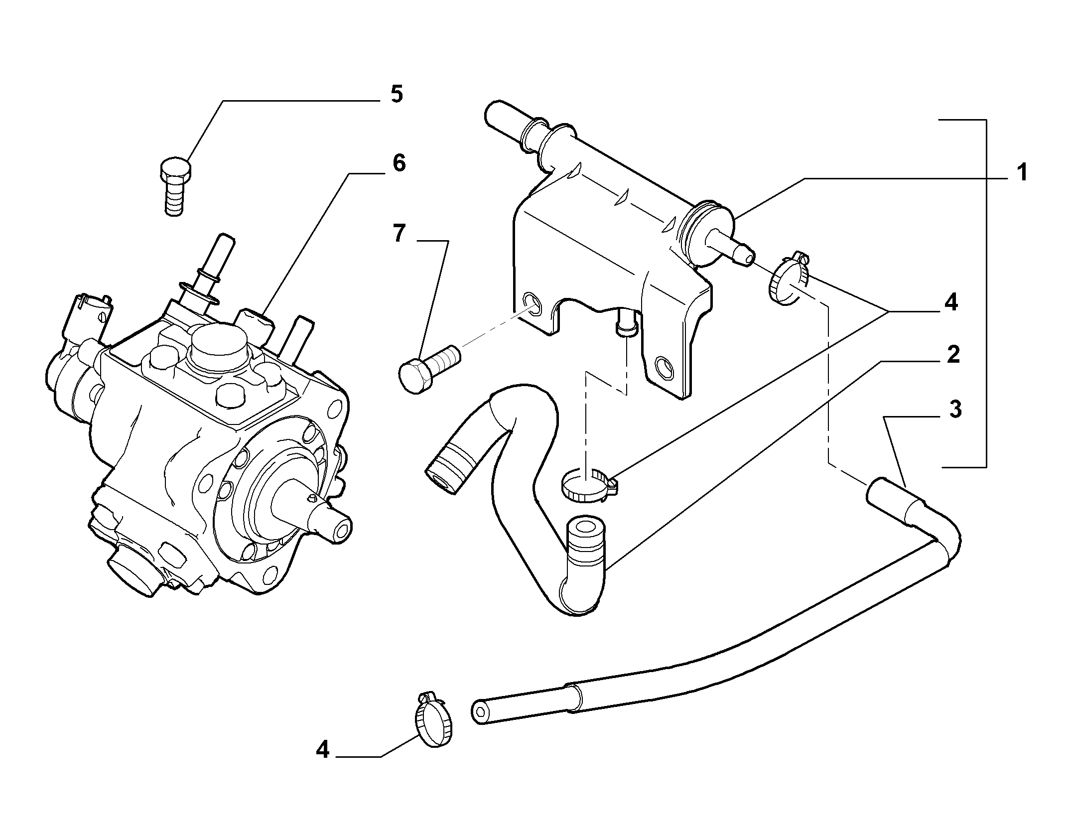 FCA 55234362 - Pompa de inalta presiune allinparts.ro