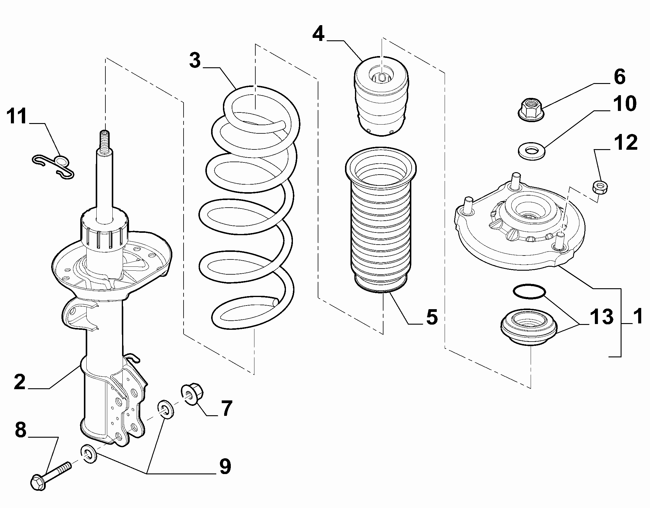 PSA 51916658 - Rulment sarcina suport arc allinparts.ro