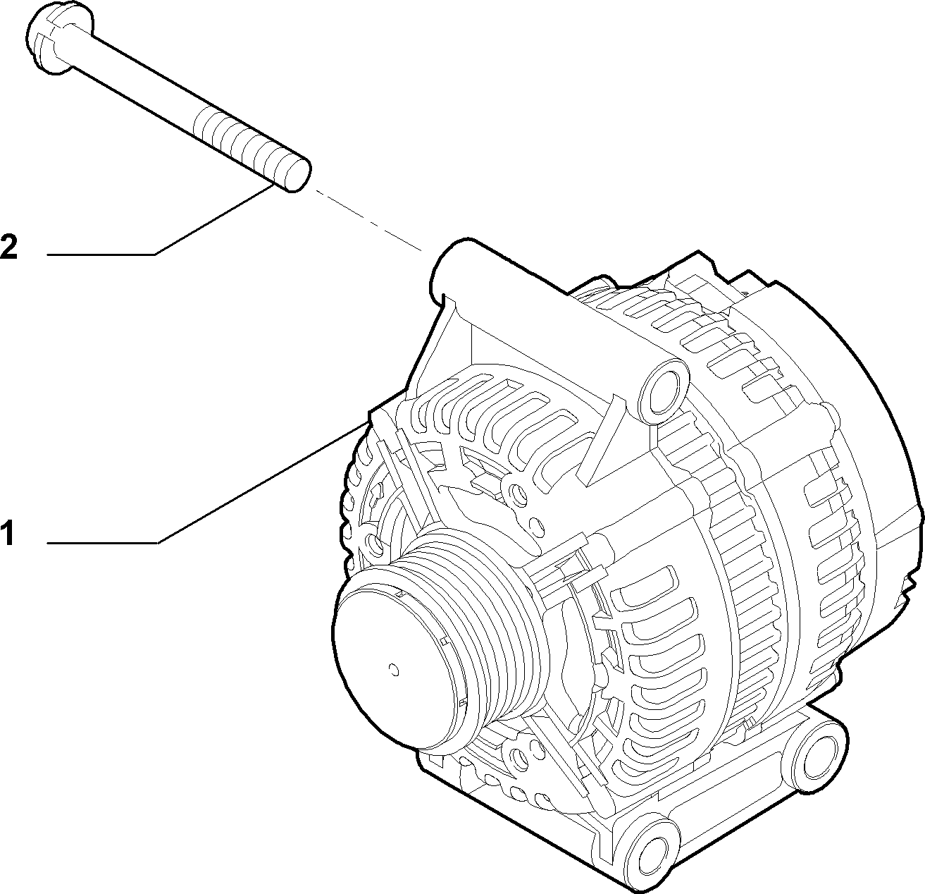 PSA 9658144680 - Generator / Alternator allinparts.ro