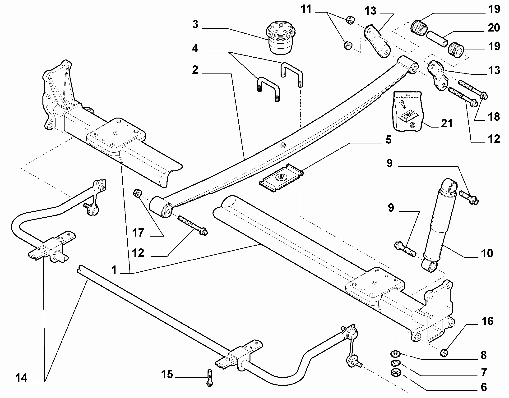 FCA 1357567080 - Suport,arc eliptic allinparts.ro