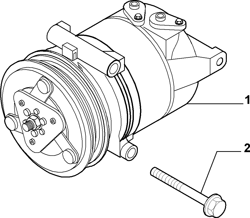 FCA 9658128580 - Compresor, climatizare allinparts.ro