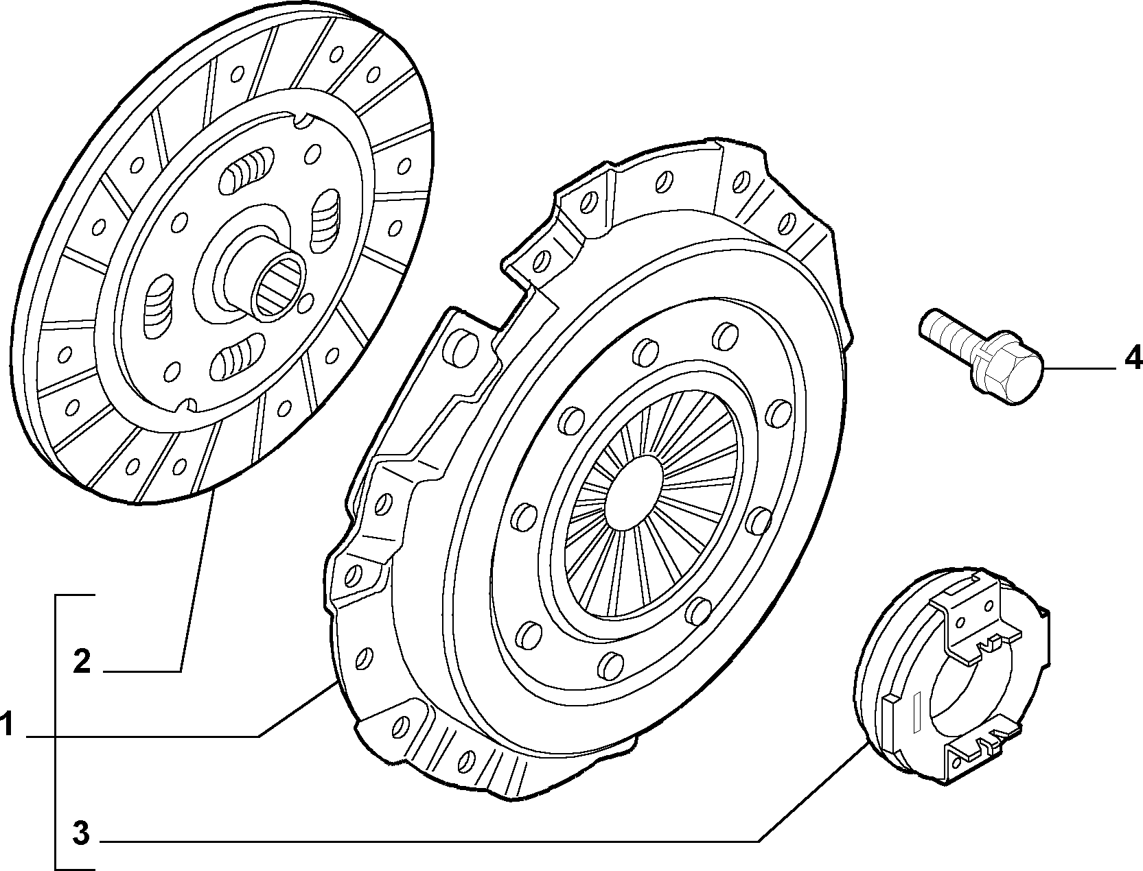 FCA 9635222580 - Set ambreiaj allinparts.ro