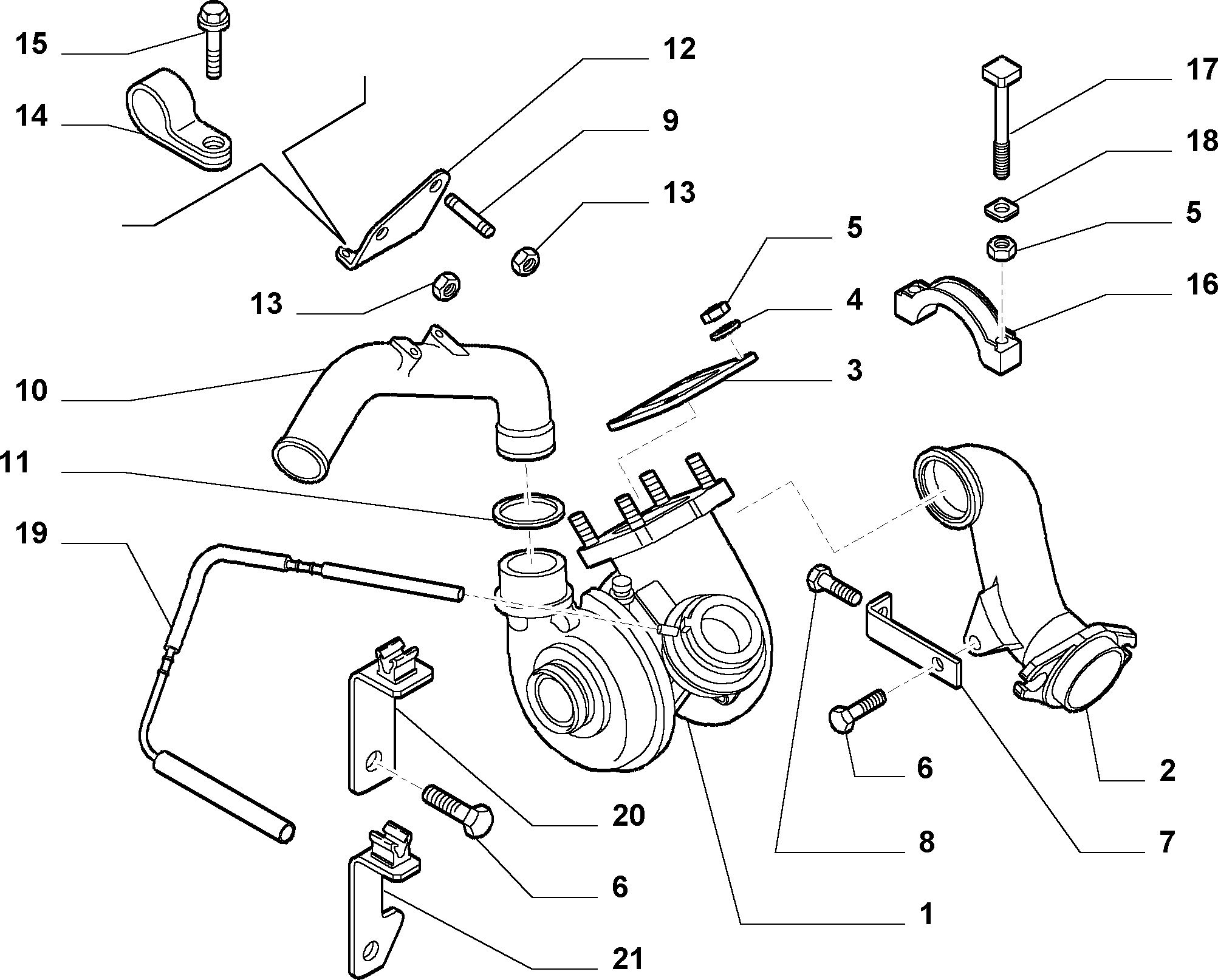 FCA 500322677 - Piulita,galeria de evacuare allinparts.ro