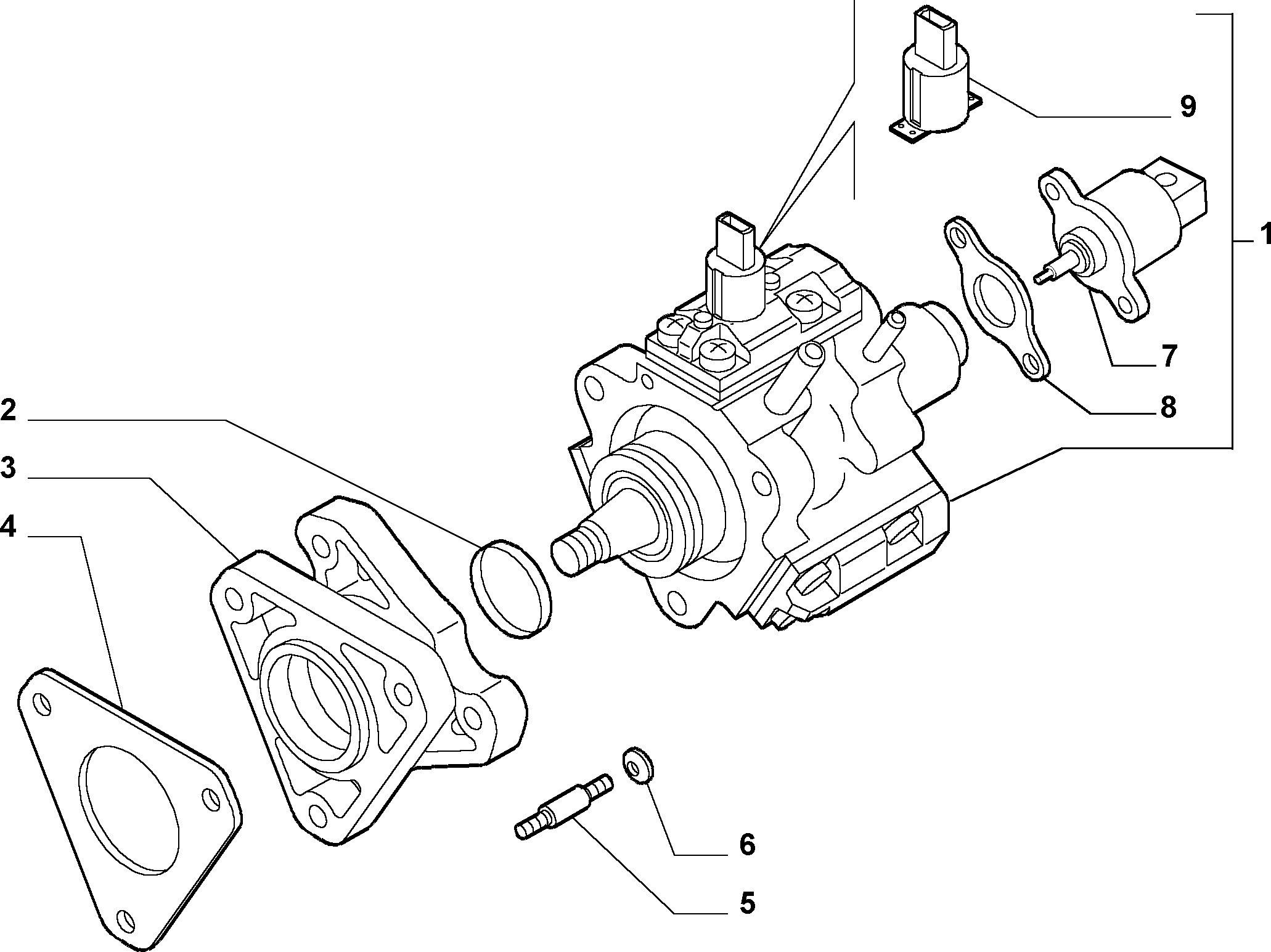 FCA 500366314 - Pompa de inalta presiune allinparts.ro