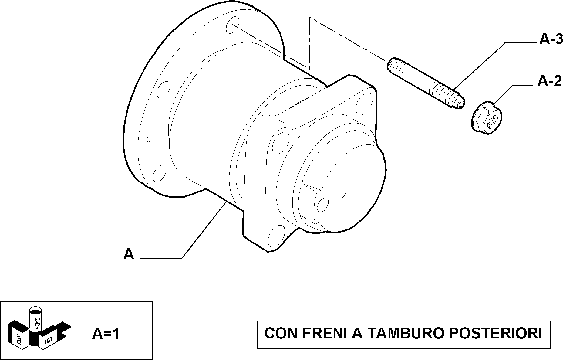 FCA 9403748969 - Set rulment roata allinparts.ro