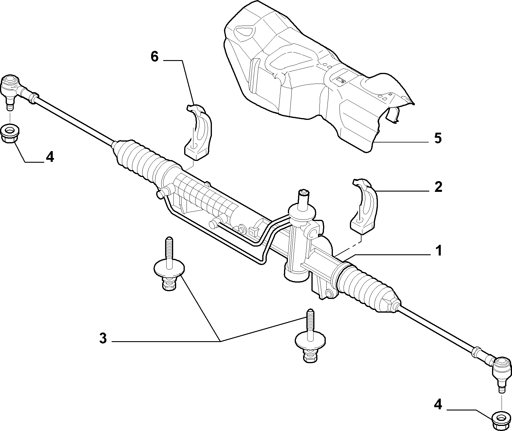FCA 1401381380 - Articulatie axiala, cap de bara allinparts.ro