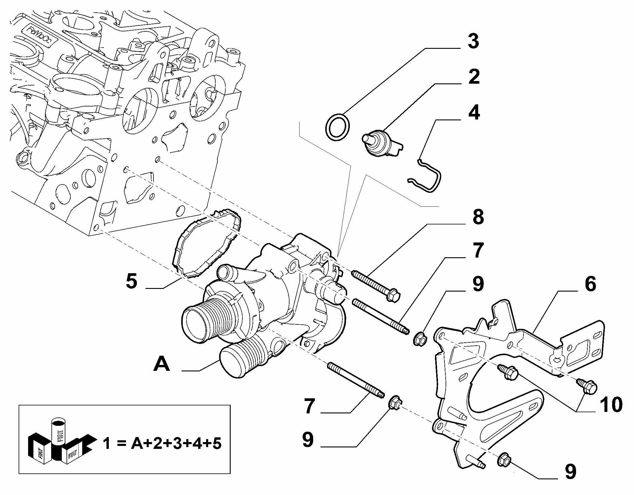 FERRARI 9632562080 - Senzor,temperatura lichid de racire allinparts.ro