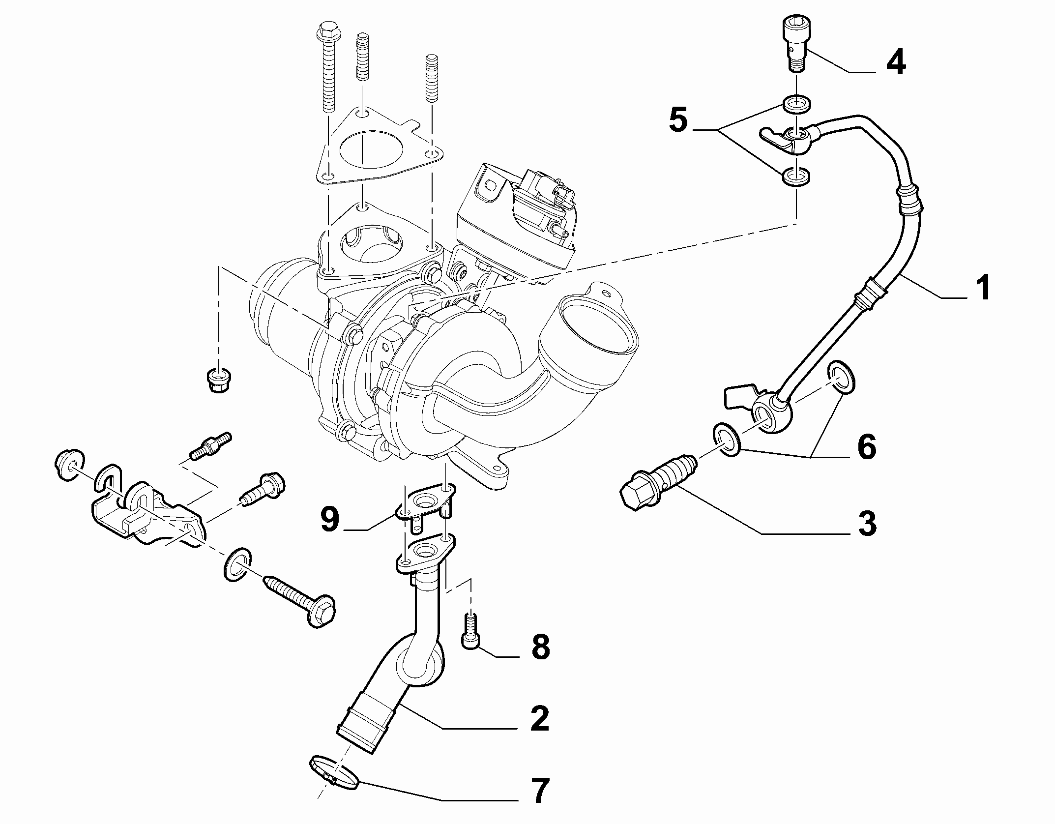 FCA 9686993280 - Conducta ulei, incarcare allinparts.ro