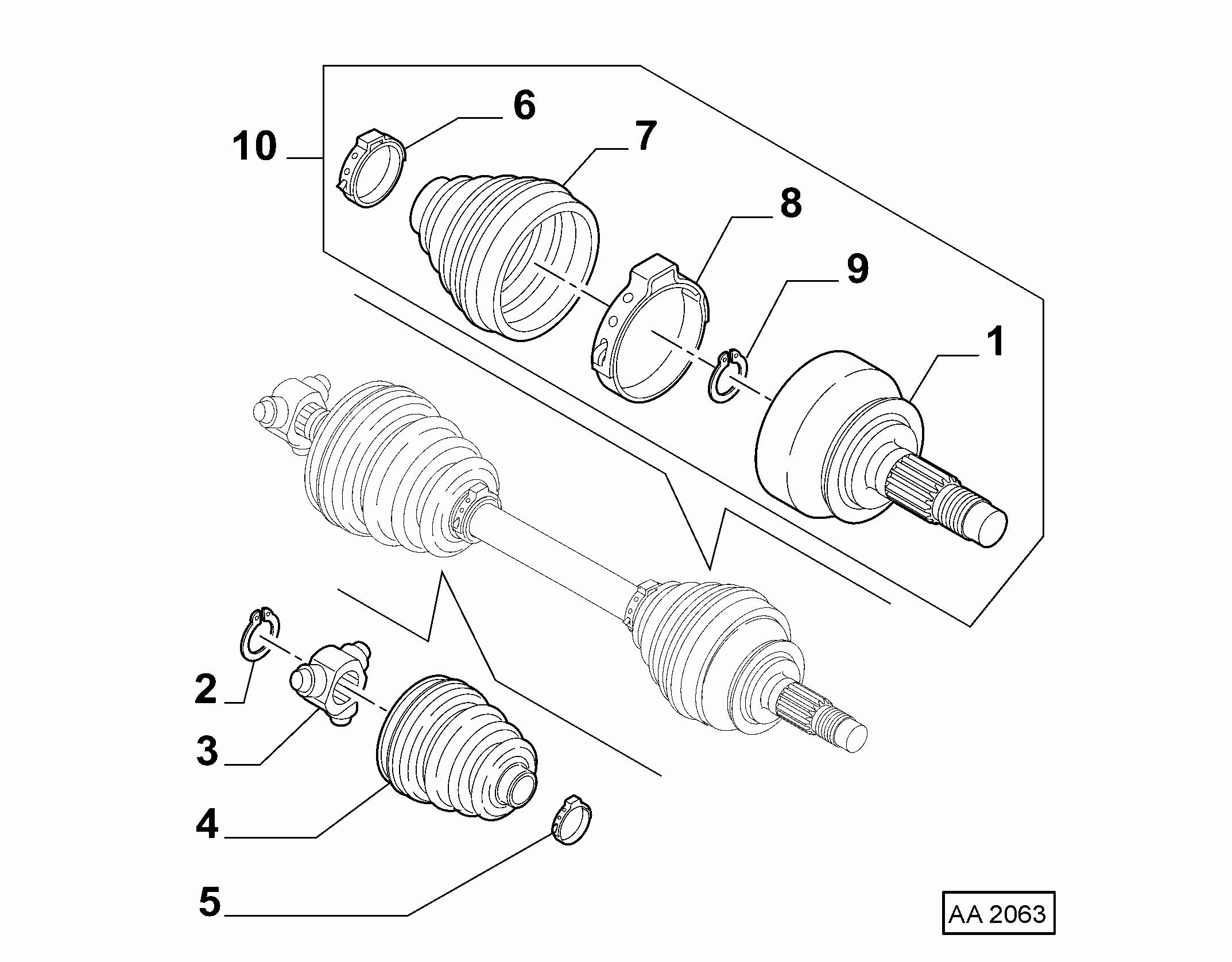 FCA 77366001 - Set articulatie, planetara allinparts.ro