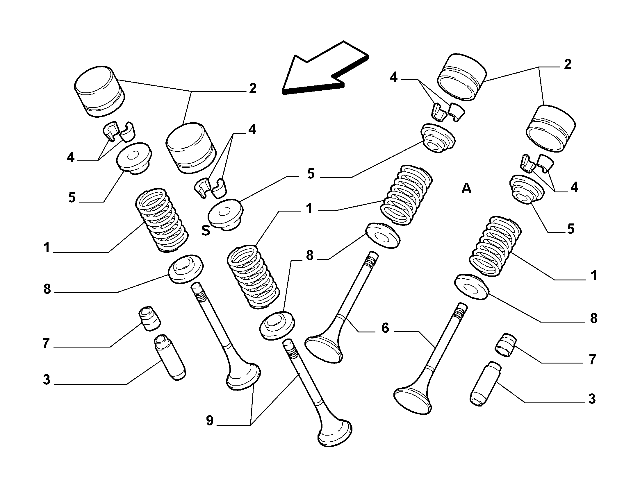 FCA 46470334 - Etansare, supape allinparts.ro