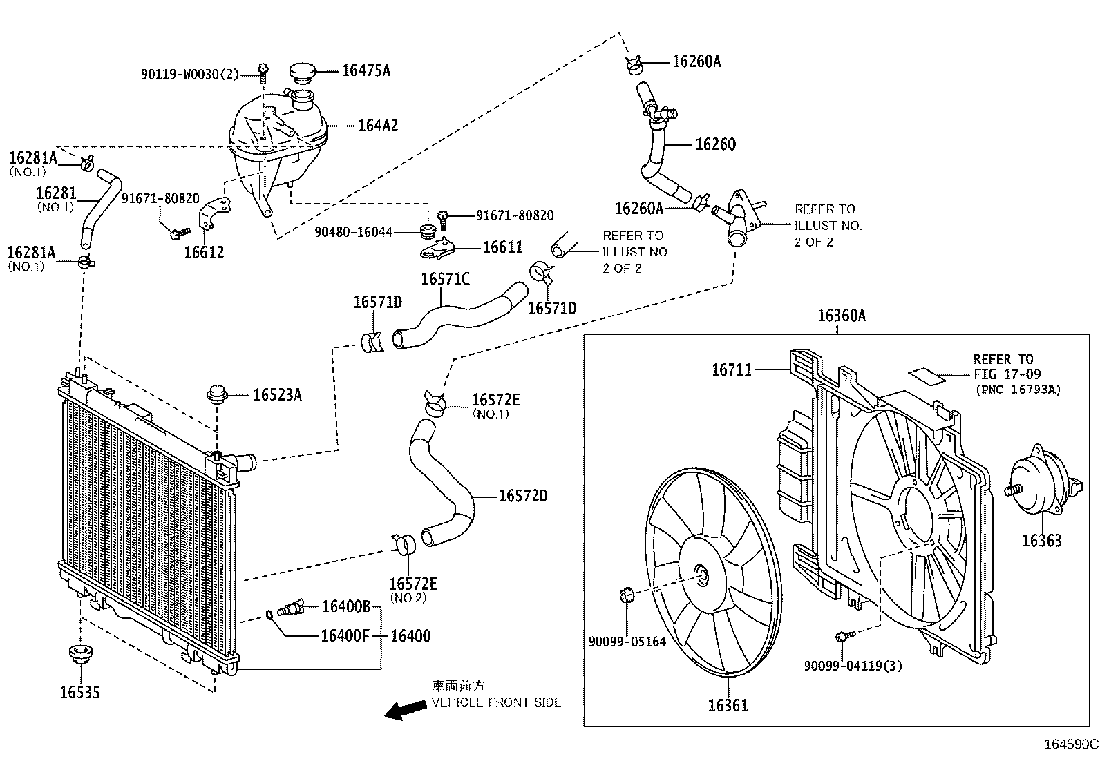 Subaru 16475-51010 - Buson,vas expansiune allinparts.ro