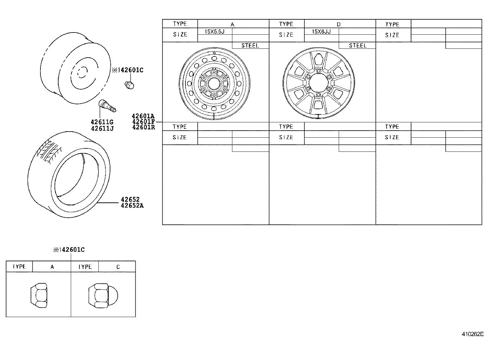 TOYOTA 9094201047 - Piulita roata allinparts.ro