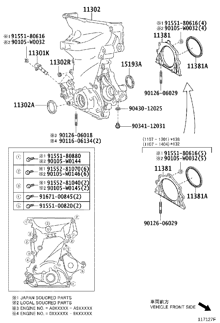 TOYOTA 90311-38092 - Simering, ax cu came allinparts.ro