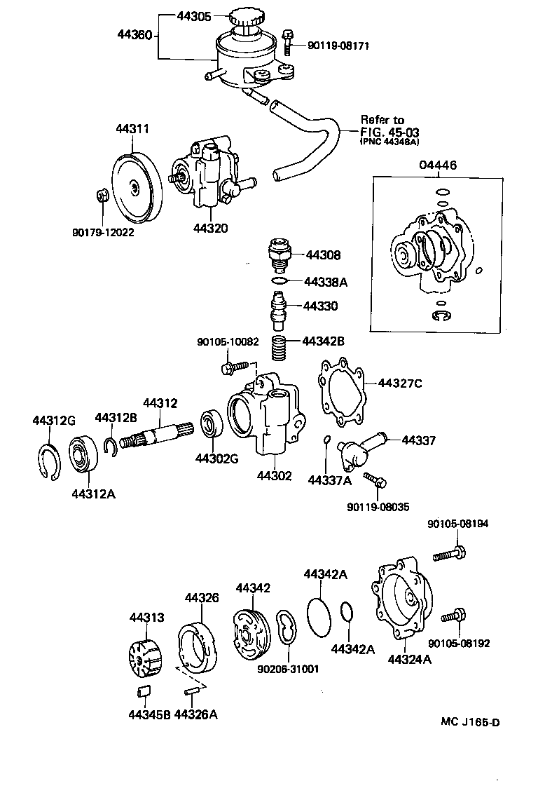 TOYOTA 9036317008 - Set rulment roata allinparts.ro