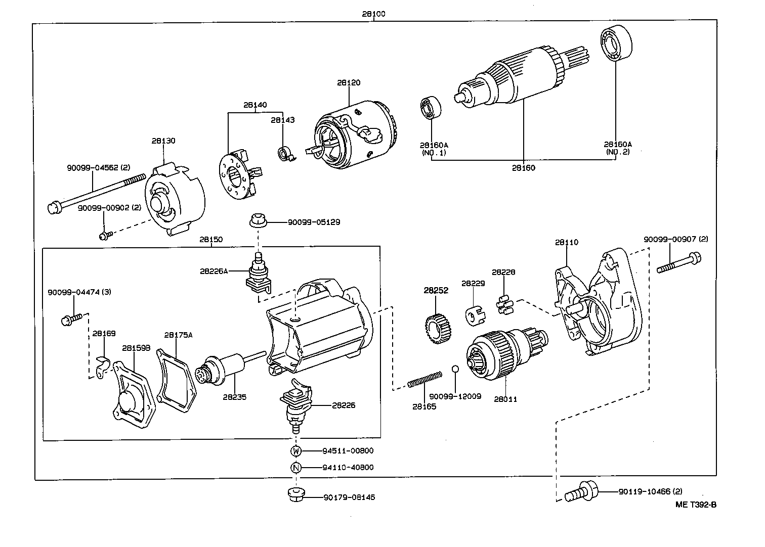 TOYOTA 90099-10196 - Fulie, alternator allinparts.ro