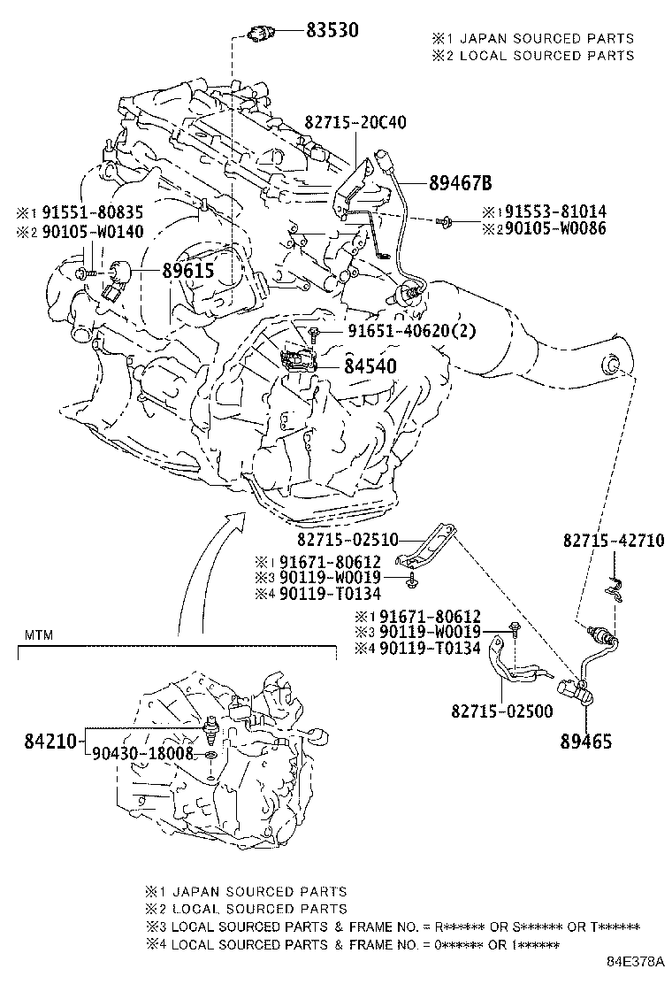 TOYOTA 89465 12A40 - Sonda Lambda allinparts.ro
