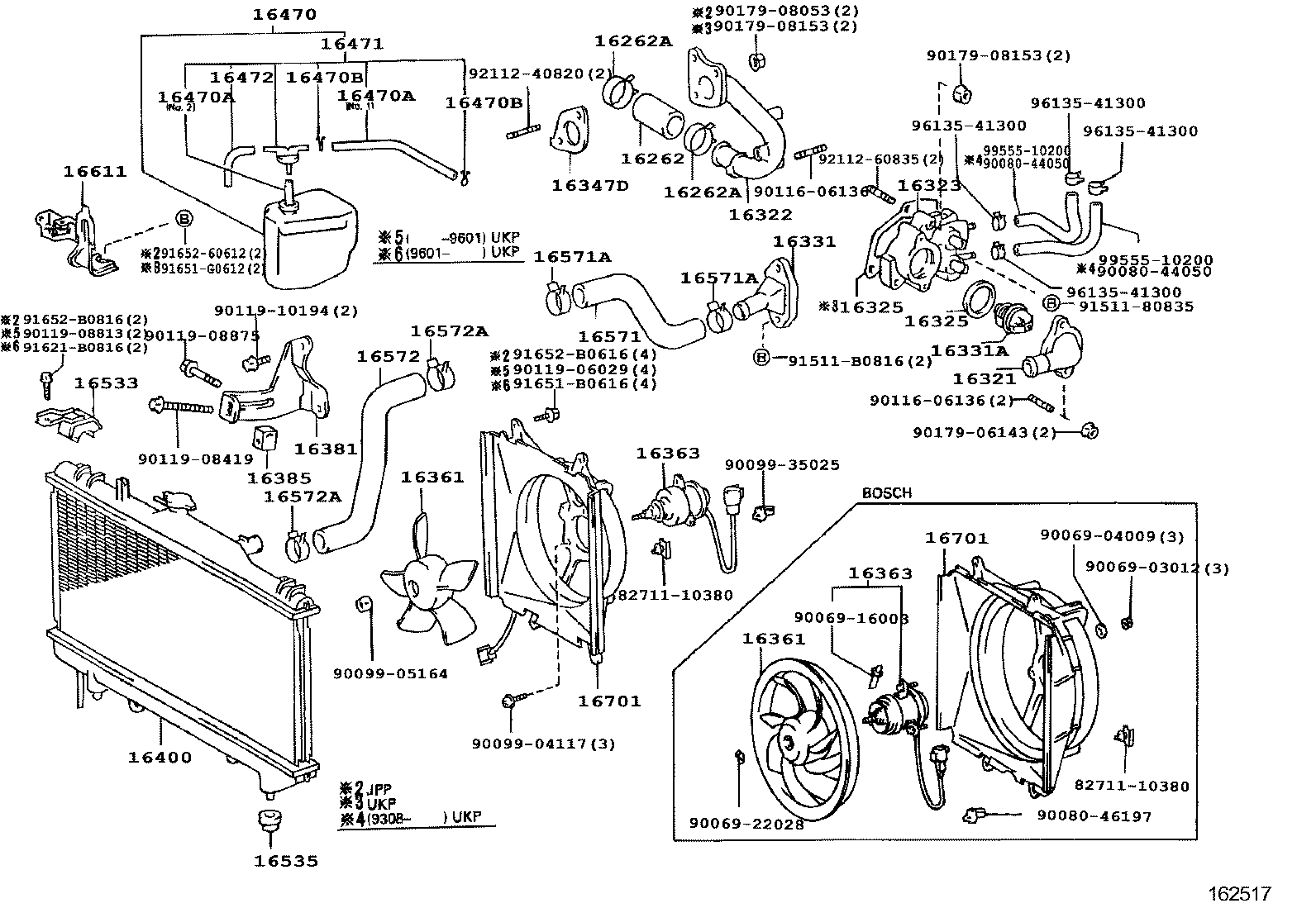 TOYOTA 90080-23003 - Termostat,lichid racire allinparts.ro