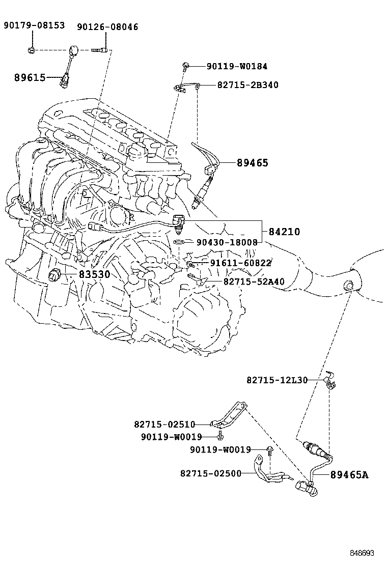 TOYOTA 89465-02270 - Sonda Lambda allinparts.ro