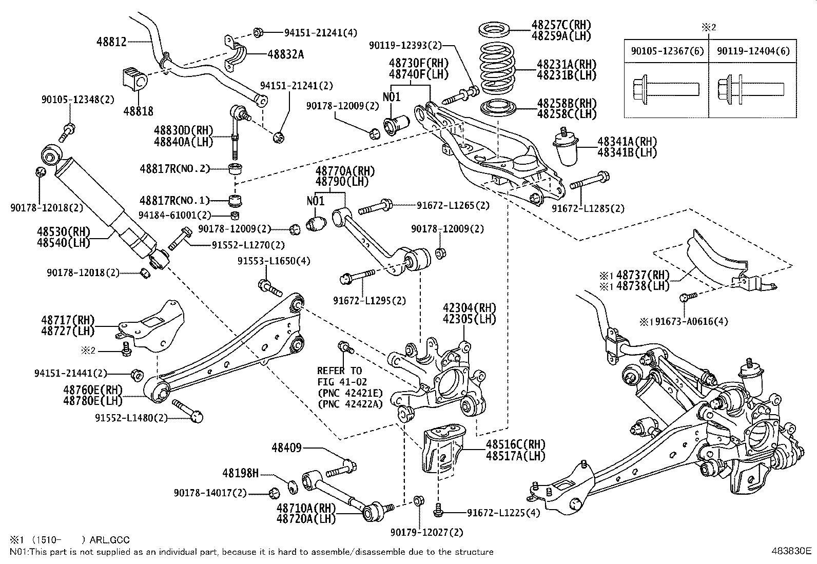 TOYOTA 4853142301 - Amortizor allinparts.ro