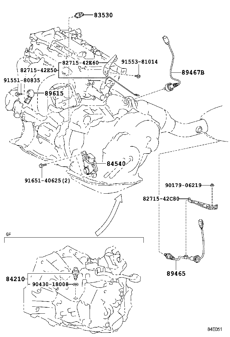 TOYOTA 83530-12050 - Senzor,presiune ulei allinparts.ro