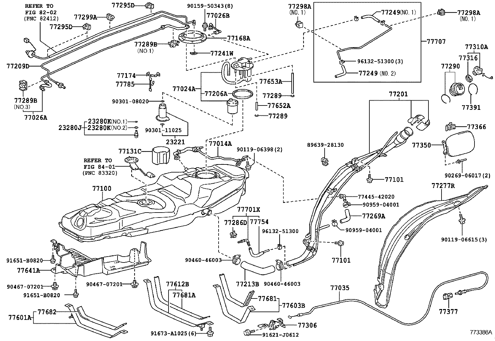 TOYOTA 23220- 28090 - Pompa combustibil allinparts.ro