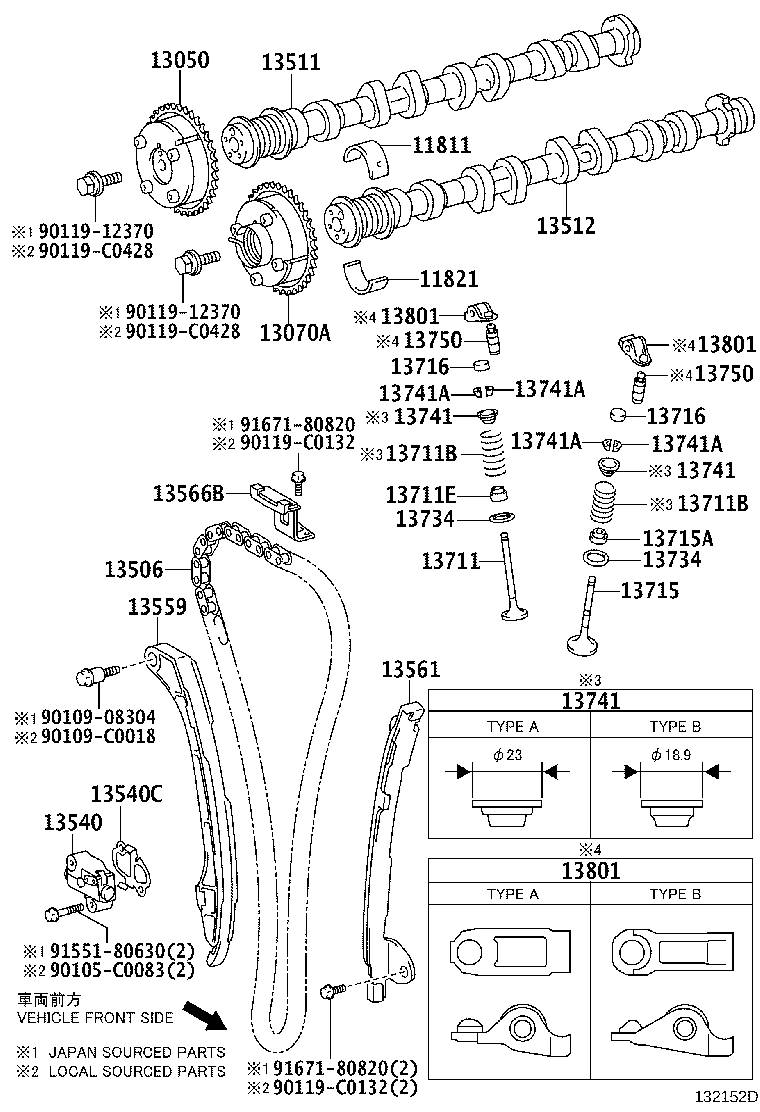 LEXUS 13750-0V020 - Culbutor supapa allinparts.ro