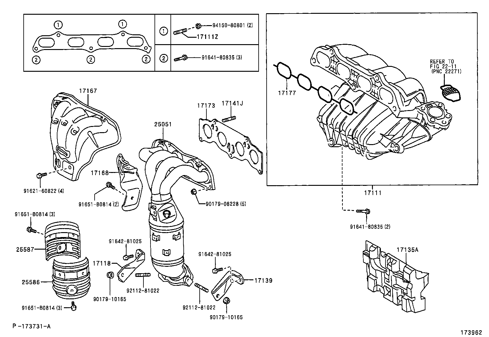 TOYOTA 2505128040 - Catalizator allinparts.ro