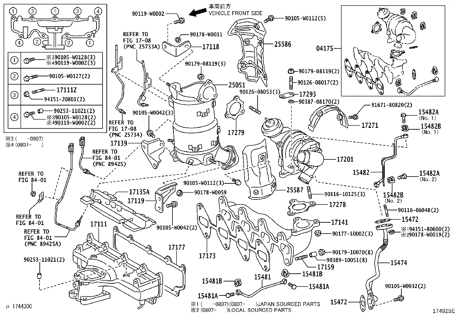 TOYOTA 25051-26041 - Diverse, raparatie filtru particule allinparts.ro