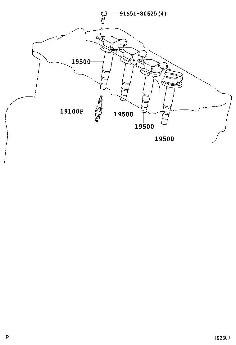Subaru 90919 01253 - Bujii allinparts.ro