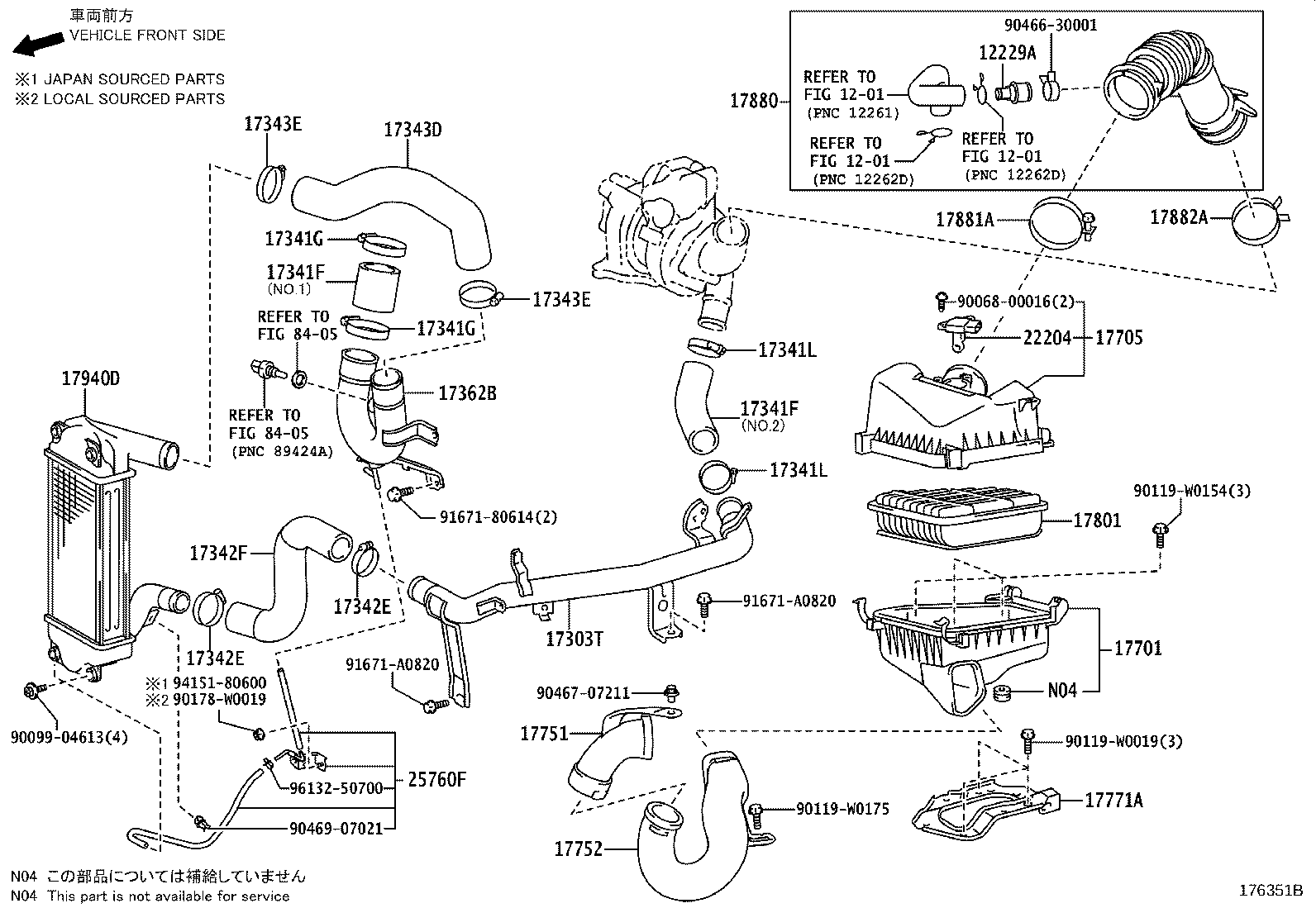 TOYOTA 17801-0R030 - Filtru aer allinparts.ro