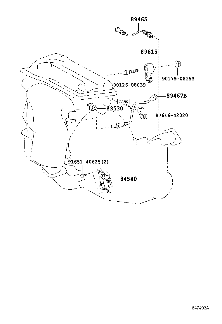 TOYOTA 89465-42170 - Sonda Lambda allinparts.ro