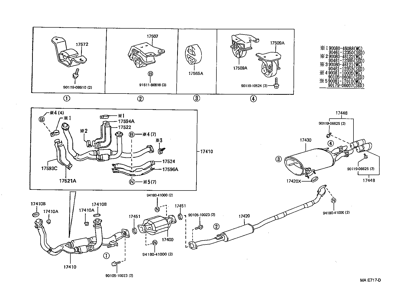KIA-HYUNDAI 1756574280 - Suport, toba esapament allinparts.ro