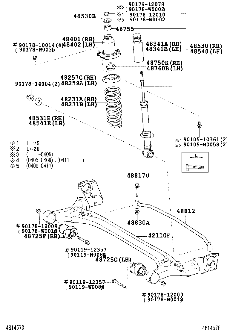 TOYOTA 48530-09F20 - Amortizor allinparts.ro