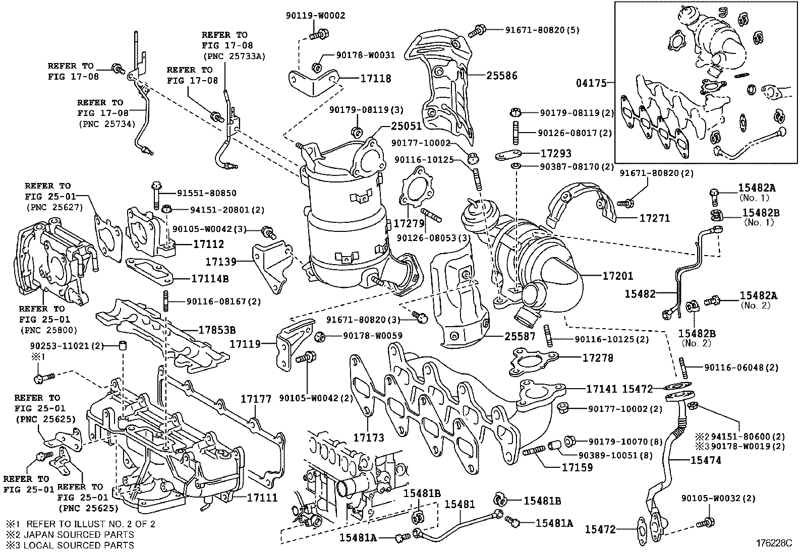 TOYOTA 172010R070 - Compresor,sistem de supraalimentare allinparts.ro