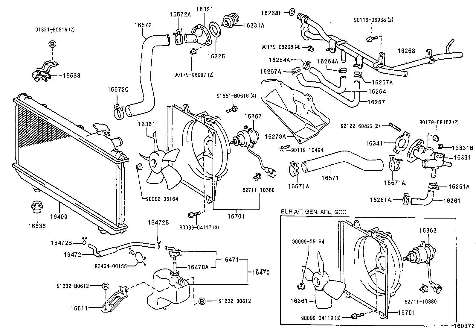 TOYOTA 96761-24017 - Inel de etansare allinparts.ro