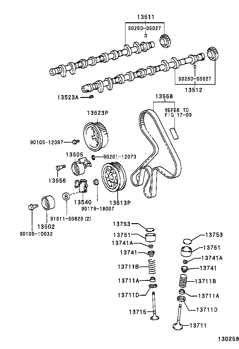 LEXUS 13540-27010 - Amortizor vibratii, curea distributie allinparts.ro