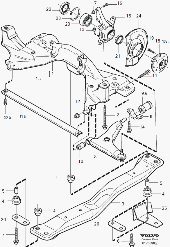 Volvo 30818024 - Rulment roata allinparts.ro