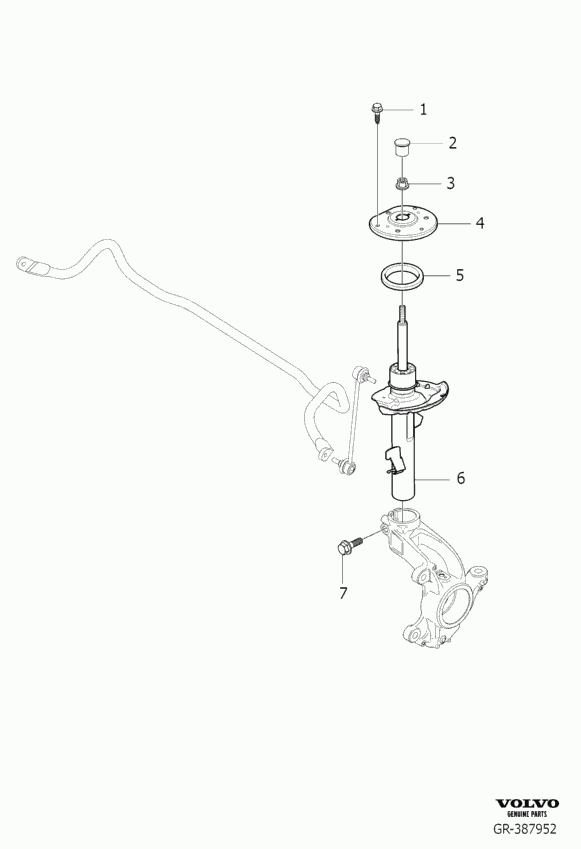 VAG 31340474 - Amortizor allinparts.ro