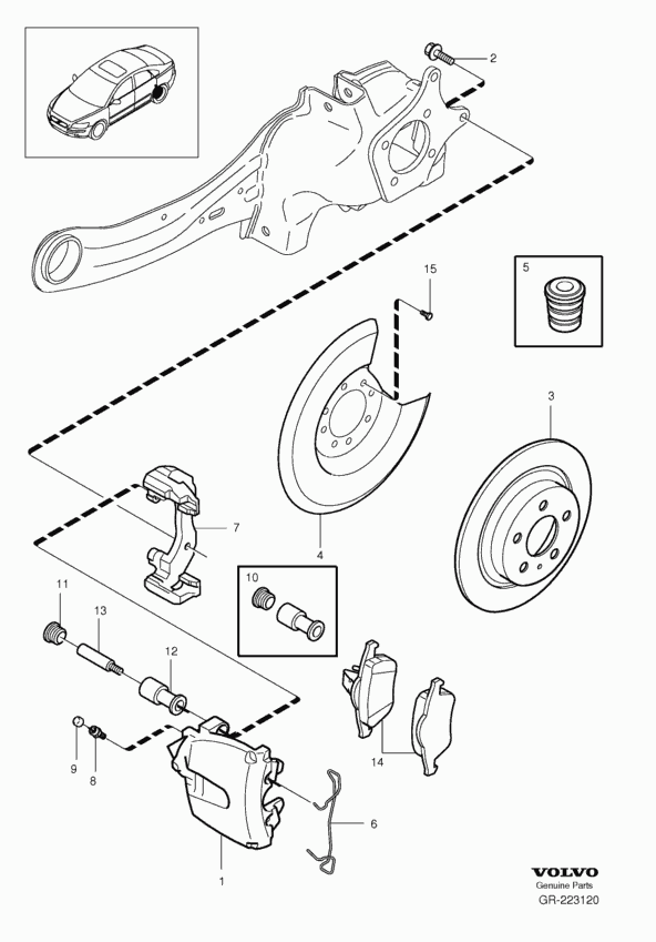 Volvo 36000902 - Etrier frana allinparts.ro