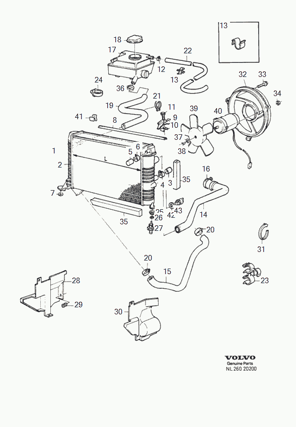 Volvo 3448916 - Comutator temperatura, ventilator radiator allinparts.ro