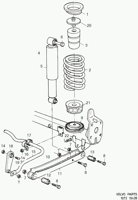 Volvo 985868 - Piulita,galeria de evacuare allinparts.ro