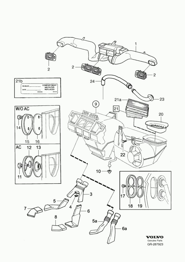 Volvo 9171296 - Filtru, aer habitaclu allinparts.ro
