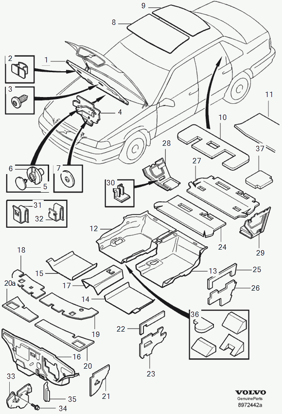 SAAB 91 32 564 - Sonda Lambda allinparts.ro