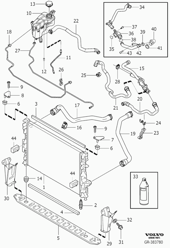 FORD 36000797 - Radiator, racire motor allinparts.ro