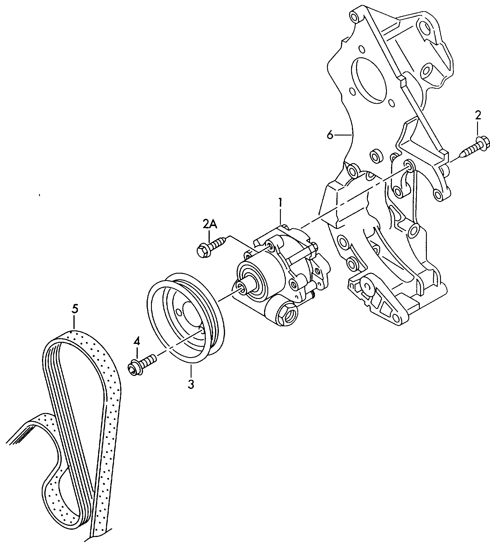 VAG 06A 260 849 B - Curea transmisie cu caneluri allinparts.ro